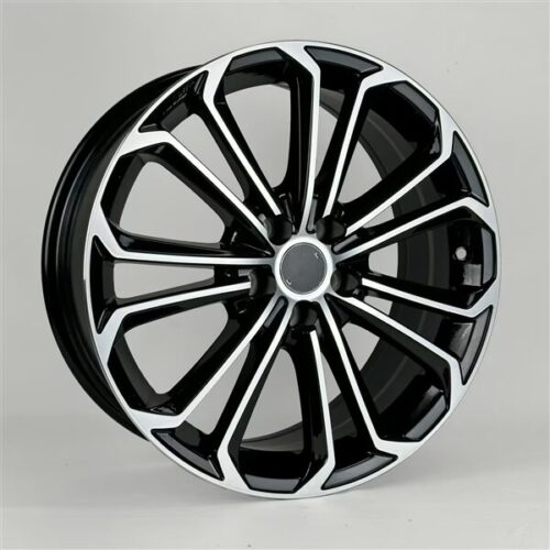 2014-2016 Toyota Corolla Replica Wheel 16×6.5″, Gloss Black Machine Face