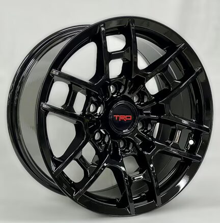 18x8 Toyota TRD TR4 Replica Wheel Fits Toyota Tacoma, 4Runner & 6lug Vehicles