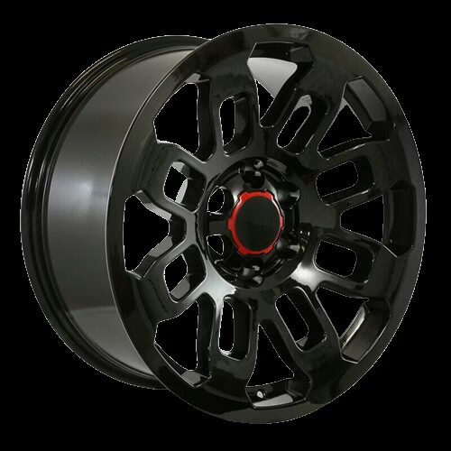 Toyota PRO Style TRD Replica TR2 17×8″ +0mm Offset Fits 6lug 6×139.7 Trucks/SUV