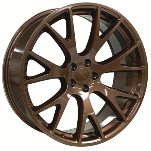 22×9″ Dodge Hellcat SRT Replica Wheel Fits 5lug Dodge Hellcat, Challenger and Magnum