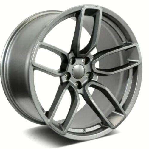 20×9″ Dodge Widebody Replica Wheel Fits 5lug Dodge Challengar, Charger & Magnum, Gun Metalic