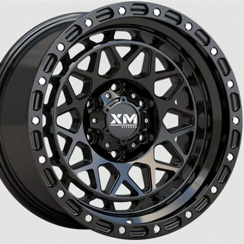17×9″ Xtreme Mudder XM-701 Offroad Wheel +0mm Offset, 6×139.7 Fits Toyota Tundra, Jeep Cherokee