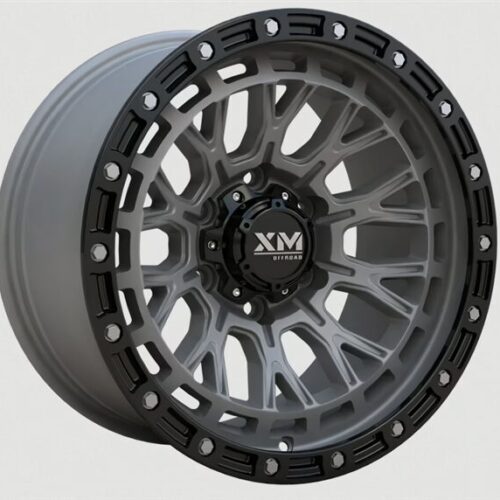17×9″ Xtreme Mudder XM-702 Offroad Wheel +0mm Offset, 6×139.7 Fits Hummer, Nissan Titan & more