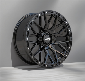 Xtreme Mudder XM-704 Offroad Wheels, Gloss Black