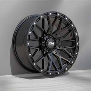 Xtreme Mudder XM-704 Offroad Wheels, Gloss Black