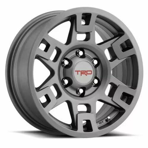 18×8″, +20mm Offset, PRO Style TRD TR1 Replica Wheel Fits 6lug 6×139.7 6×5.5 Toyota Tundra, 4Runner