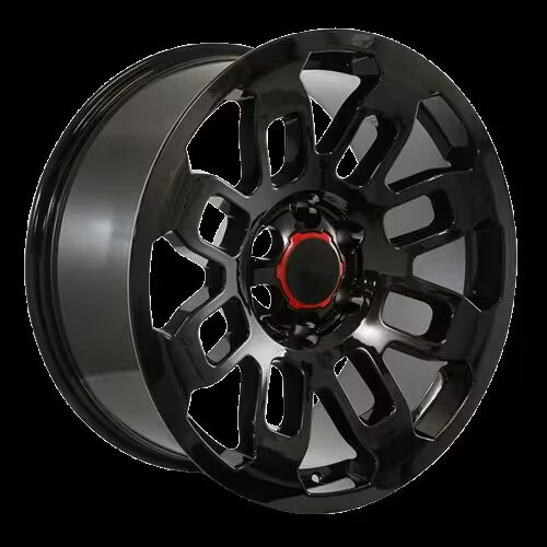 16×8″, +0mm Offset, PRO Style TRD TR2 Replica Wheel Fits 6lug 6×139.7 6×5.5 Toyota Tundra, Tacoma