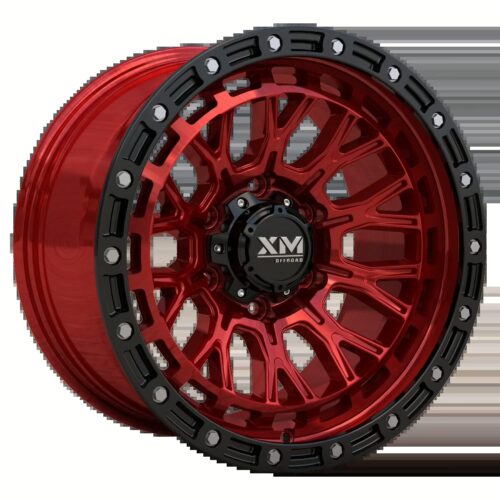 17×9″ Xtreme Mudder XM-702 Offroad Wheel +0mm Offset, 5×127 fits Dodge Durango, Jeep Gladiator & more