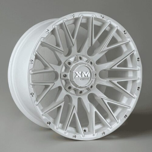 20×10″ Xtreme Mudder XM-355 Off-Road Wheel Fit 6lug Chevy S10 Tahoe Candy White