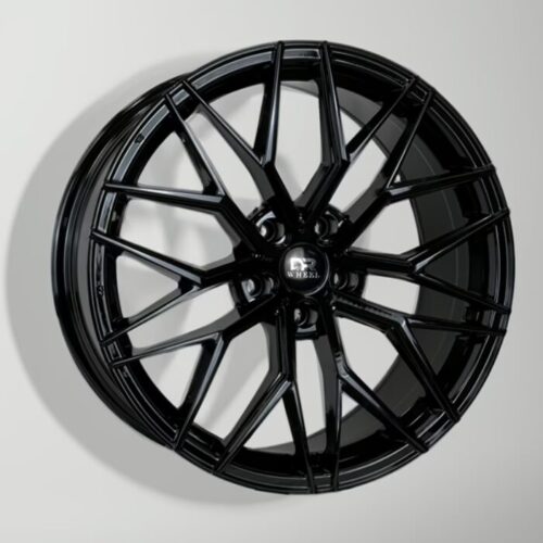 Drift Racing DR236 17×7.5 +35 Gloss Black Wheel – 5×100 / 5×114.3 – Fits Civic, Corolla, WRX, Lancer