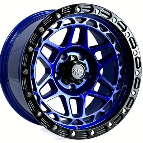 Xtreme Mudder XM-700 Off-Road Wheels 17×9″ +0mm Offset, 5×127 5×5 Fits Dodge Durango Jeep Wrangler