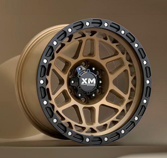 Xtreme Mudder XM-700 Off-Road Wheels 17x9" 0mm Offset Fits 5x5 Dodge Durango Jeep Wrangler