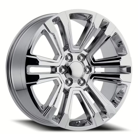22x9 Chrome Replica Wheel – Fits Chevy/GMC 6x139.7 +24