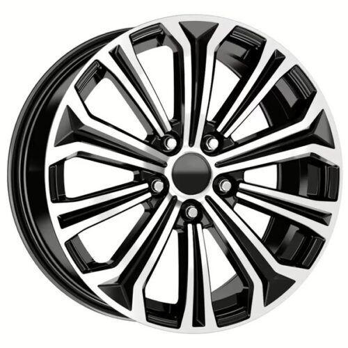 Toyota Replica – 16″ +35 5×100 Gloss Machine Face Wheel Replacement