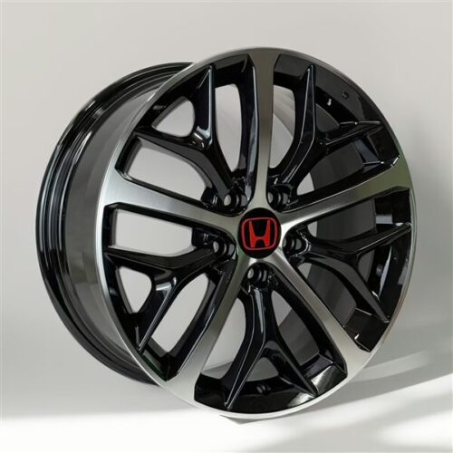 Honda Civic 2020-2023 Replica Wheel – 18×8 +35 | 5×114.3 | Black Machine Face | 64.10 CB
