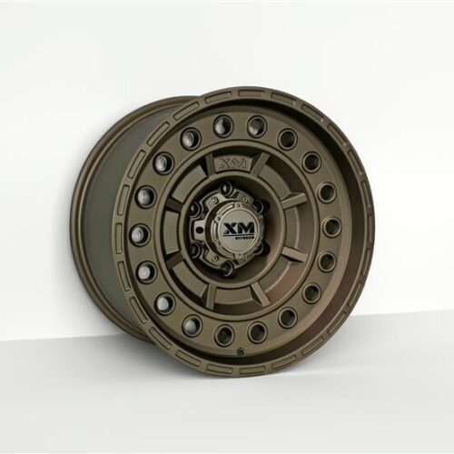 XTREME MUDDER XM-703 17X9+0 5X127 C.B 71.50 Semi Matt Bronze