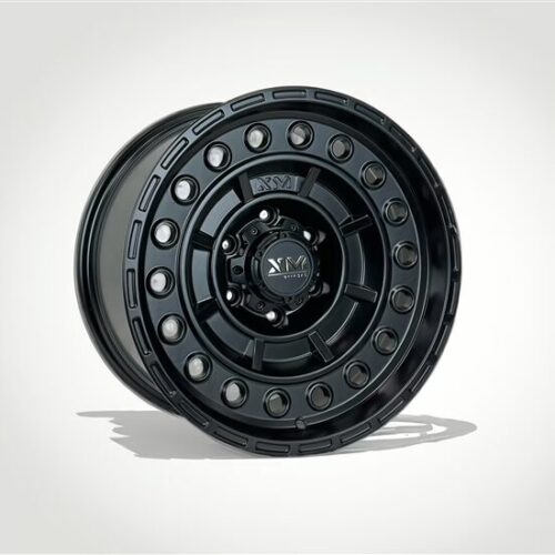 XTREME MUDDER XM-703 17X9 +0 5X127 C.B 71.50 SEMI MATT BLACK