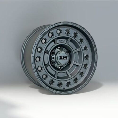 XM-703 Semi Matt Gunmetal Wheel XTREME MUDDER 17X9 6X139.7