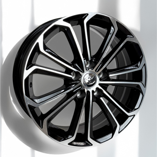 Toyota Replica Wheel 16×6.5 Gloss Machine Face 5×100 +40 Offset