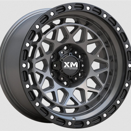 XM-701 Off-Road Wheel 17×9 Gunmetal Black Lip | 5×127 +0