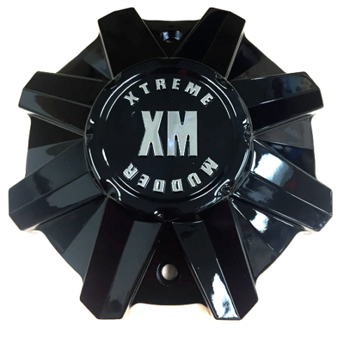 Xtreme Mudder Wheel Center Cap Gloss Black | 1103-320-XM LG1608-05