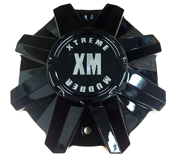 Xtreme Mudder Wheel Center Cap Gloss Black | 1103-320-XM LG1608-05